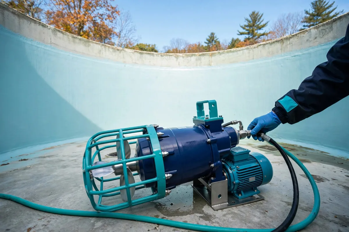 A tank mixer