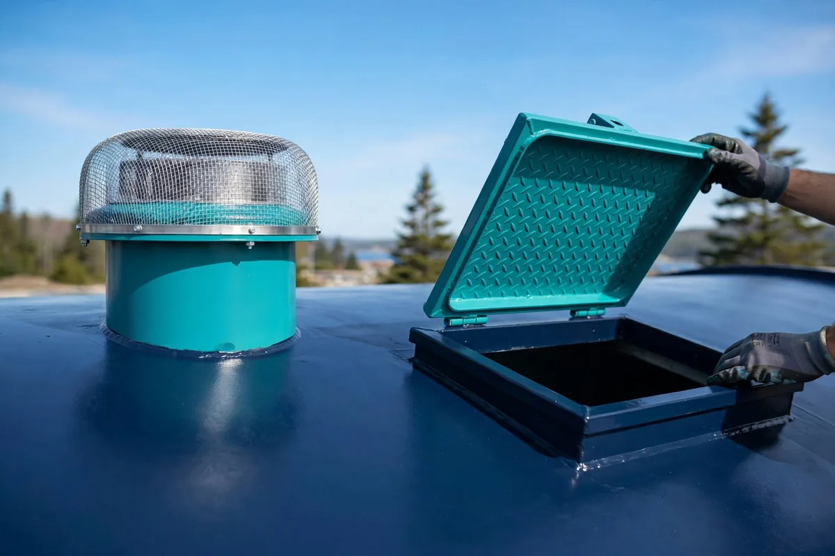 A new roof vent